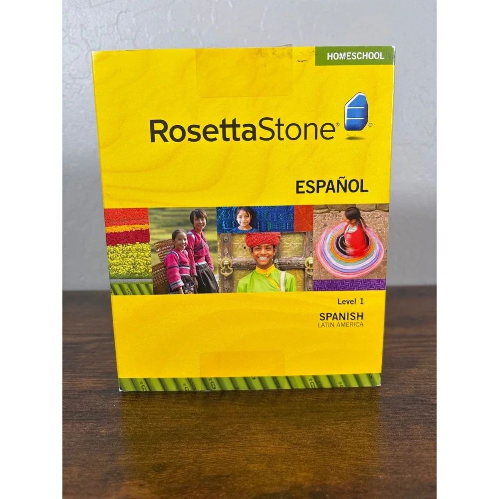 Rosetta Stone Homeschool Spanish Latin America Level 1 Box Set with Headset